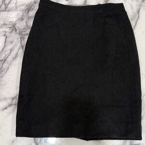 J. Crew the pencil Skirt Black Size 00